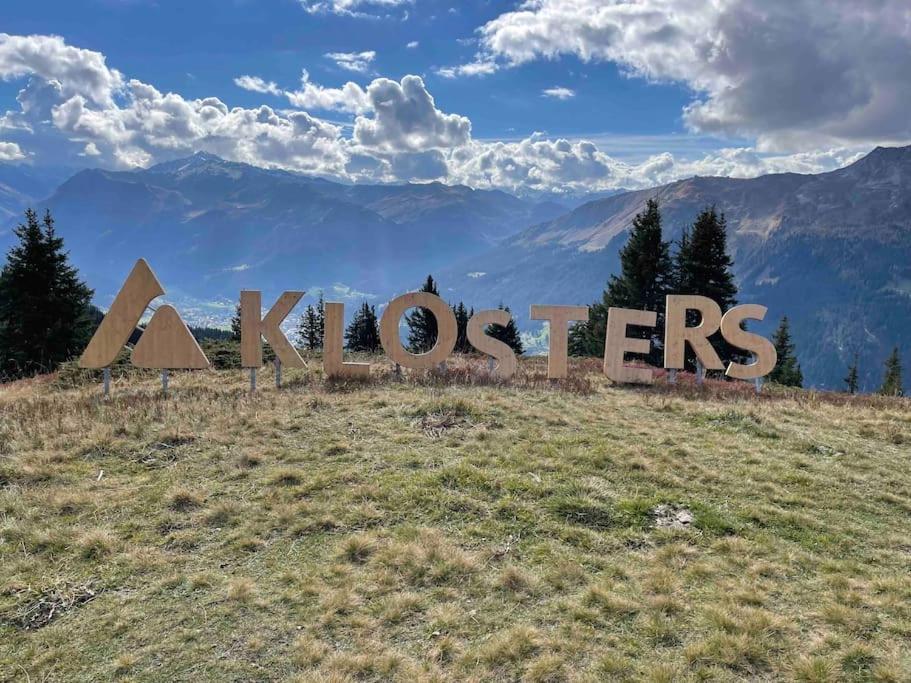 Kleines Bijou In Klosters Platz Bagian luar foto